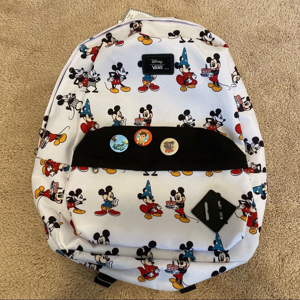 NWT Vans Disney Mickey 90th Anniversary Backpack